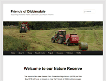 Tablet Screenshot of dibbinsdale.co.uk